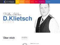 dennyklietsch.de Webseite Vorschau