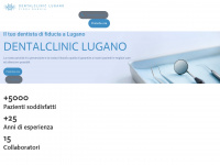 dentalcliniclugano.ch Webseite Vorschau