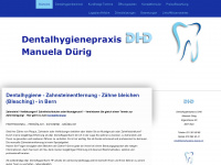 dentalhygiene-duerig.ch Webseite Vorschau