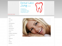 dentallabor-jung.de Webseite Vorschau