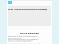 dentifixinfo.de Webseite Vorschau