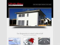 deona-bau.ch Webseite Vorschau