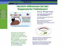 deppendorfer-feldmaeuse.de Webseite Vorschau