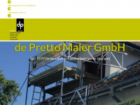 depretto-maler.ch Webseite Vorschau