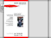 der-heizer.ch Webseite Vorschau
