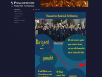 der-posaunenchor.de Webseite Vorschau