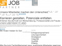 derjobpartner.ch Webseite Vorschau