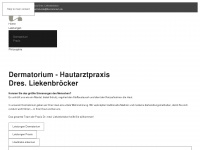 dermatorium.de Webseite Vorschau