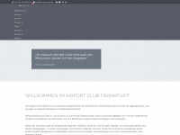 airportclub.de Webseite Vorschau