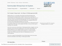 european-energy-award.de Webseite Vorschau