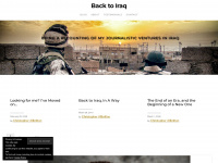 back-to-iraq.com Webseite Vorschau
