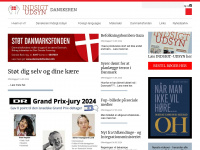 dendanskeforening.dk Webseite Vorschau