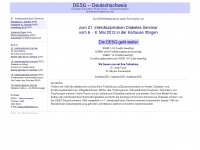 desg.ch Webseite Vorschau