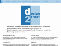 design2treat.de Webseite Vorschau