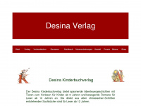 desinaverlag.de Webseite Vorschau