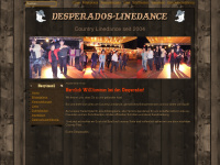 desperados-linedance.de Webseite Vorschau