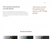 destillerie-keckeis.at Webseite Vorschau