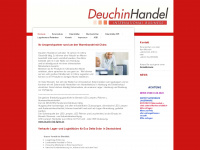 deuchin-handel.de Webseite Vorschau