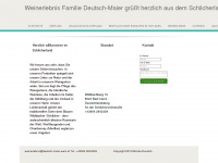 deutsch-maier-wein.at Webseite Vorschau