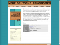 deutsche-aphorismen.de Webseite Vorschau