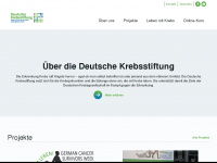 deutsche-krebsstiftung.de Webseite Vorschau
