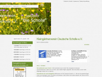deutsche-scholle-os.de Webseite Vorschau