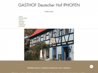 deutscher-hof-iphofen.de Thumbnail