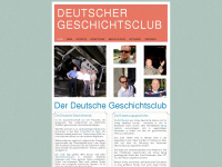 deutschergeschichtsclub.de Webseite Vorschau