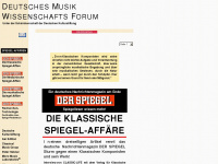 deutschesmusikwissenschaftsforum.de Thumbnail