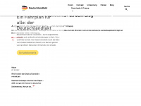 deutschlandtakt.de Webseite Vorschau