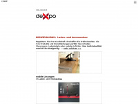 dexpo.ch Webseite Vorschau