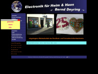 deyring-elektronik.de Webseite Vorschau