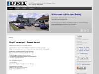 df-mobil.de Webseite Vorschau