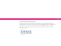 dfdz-dental.de Webseite Vorschau