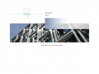 dfp-law.ch Webseite Vorschau