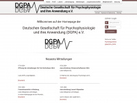 dgpa.de Webseite Vorschau