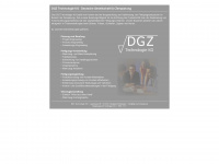 dgz-technologie.de Webseite Vorschau