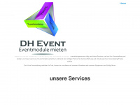 dh-event.de Webseite Vorschau