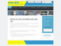 mm-dsl.de Webseite Vorschau
