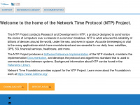 ntp.org Webseite Vorschau