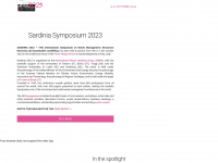 sardiniasymposium.it Webseite Vorschau