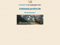 kolokasia.de Webseite Vorschau