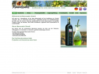 manoussakis-olivenoel.de Webseite Vorschau