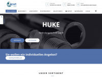 schrauben-huke.de Webseite Vorschau