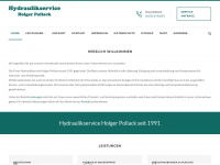 hydraulik-pollack.de Webseite Vorschau