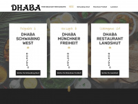 dhaba.de Webseite Vorschau