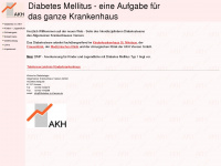 diabetes-in-viersen.de Webseite Vorschau