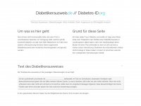 diabetikerausweis.de