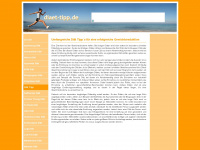 diaet-tipp.de Webseite Vorschau