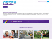 diakonie-suedheide.de Webseite Vorschau